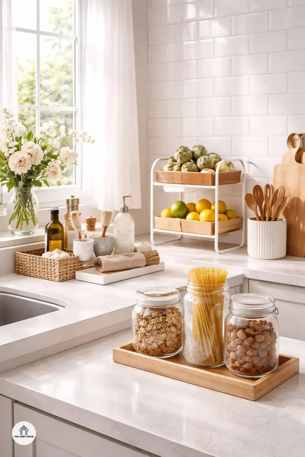 Welcome Spring with a Fresh and Tidy Countertop
