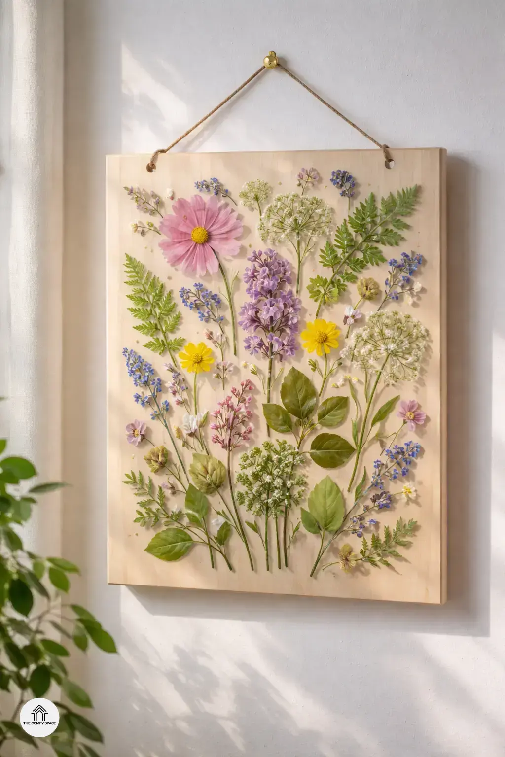 Botanical Prints Using Real Leaves and Flowers