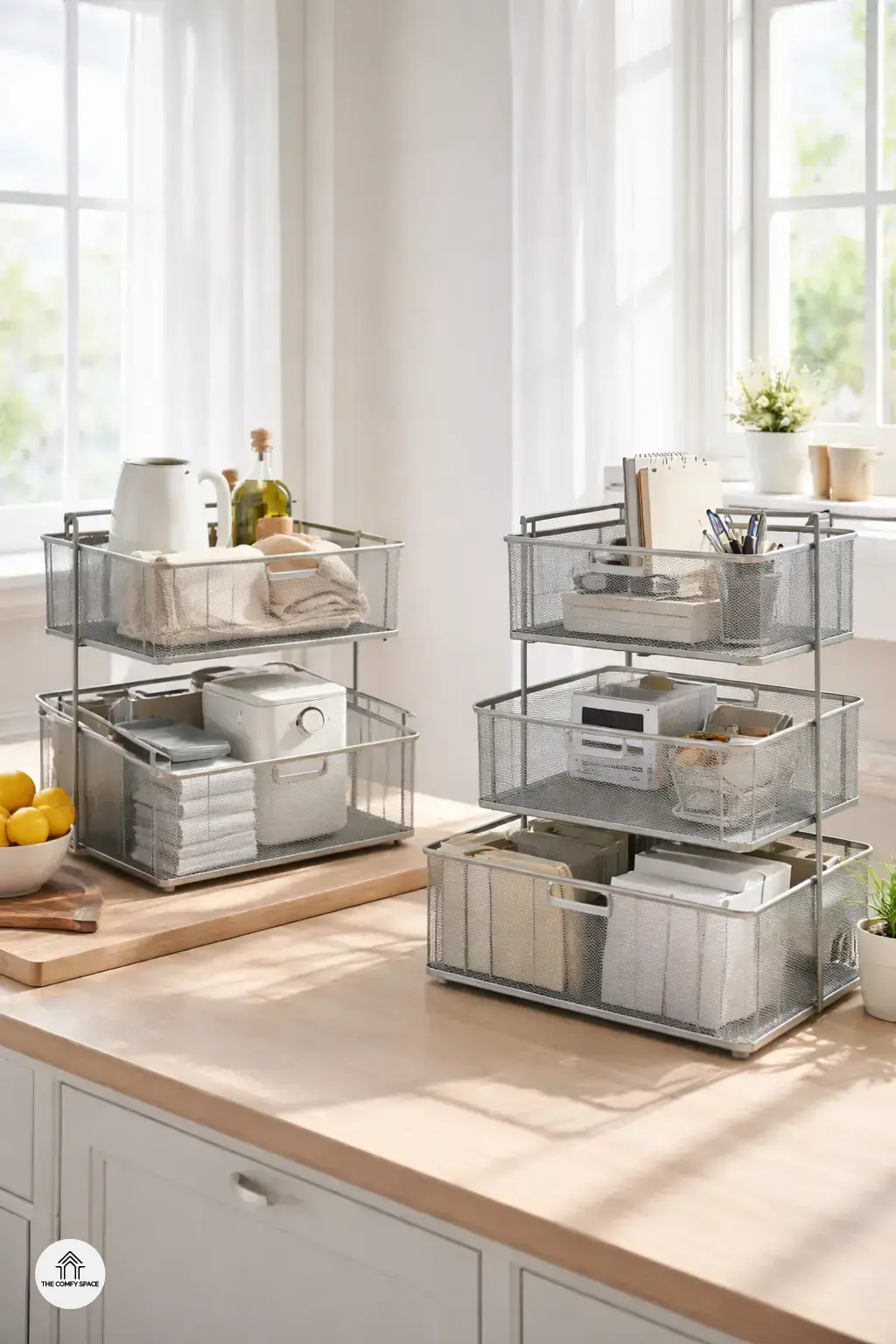 Modern Metal Baskets for a Sleek Look