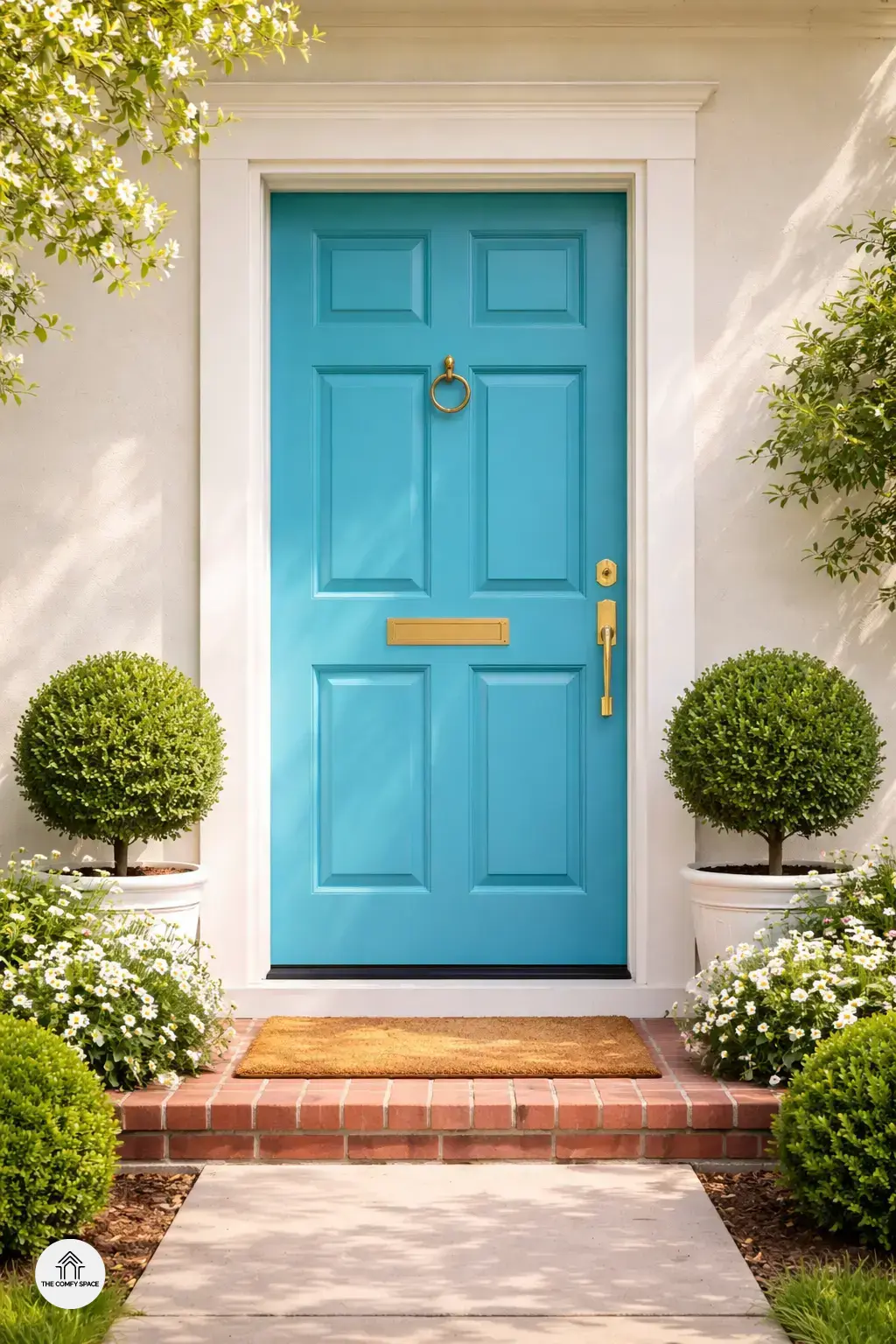 Why a Colorful Door is the Ultimate Spring Pick-Me-Up