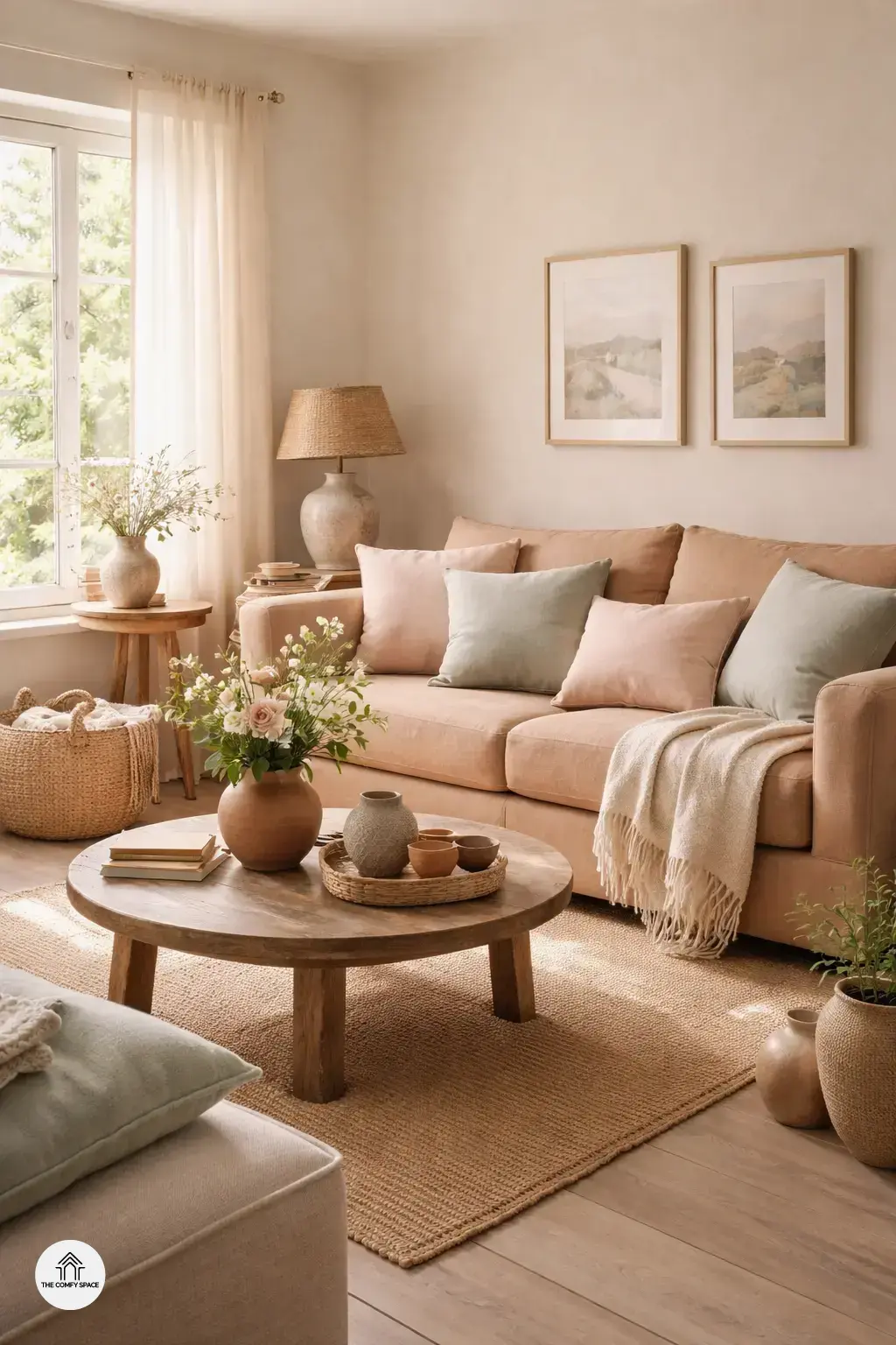 Spring Pastels Meet Earthy Tones: A Fresh Take on Cozy