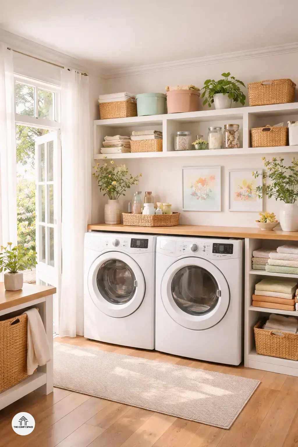 Welcome Spring with a Fresh Laundry Room Makeover