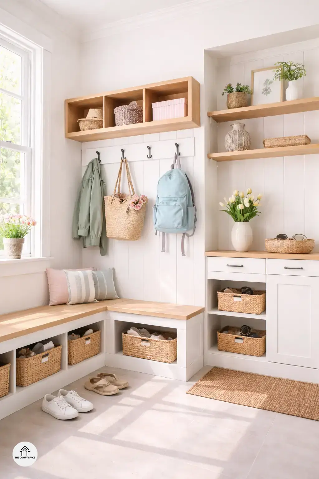 Welcome Spring with a Fresh Mudroom Makeover
