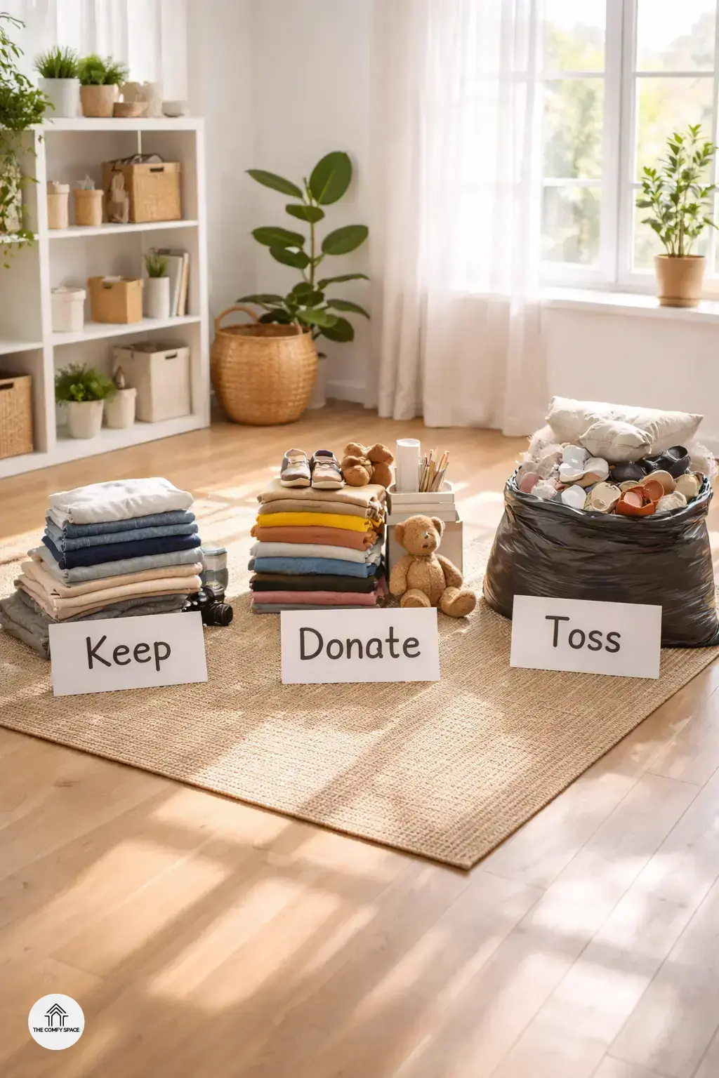 Sort Smart: Keep, Donate, Toss