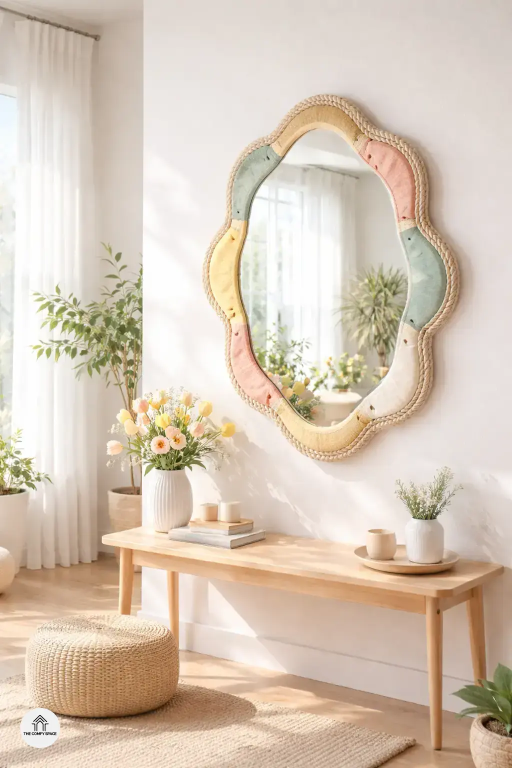 Welcome Spring with DIY Statement Mirrors
