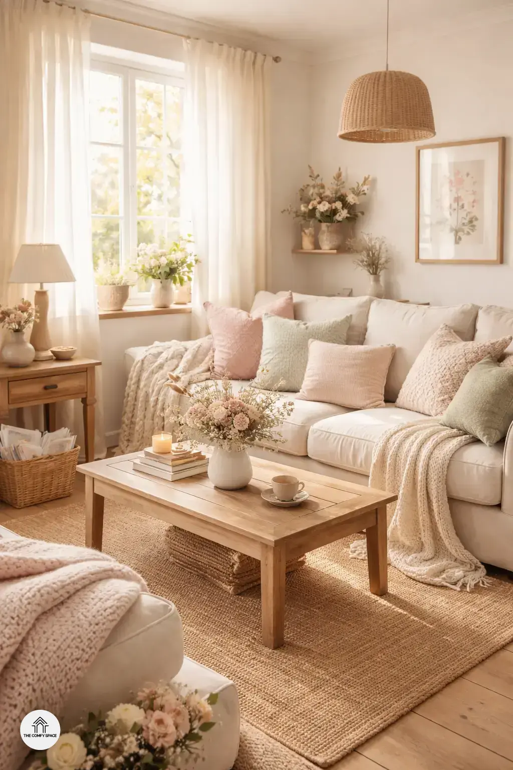 Soft Pastels and Earthy Tones Palette