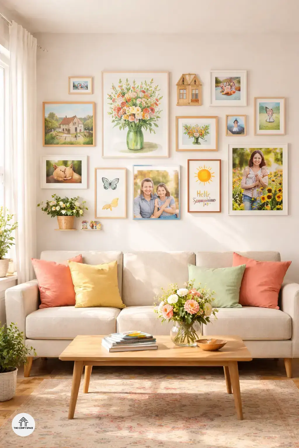 Welcome Spring into Your Home with a Gallery Wall