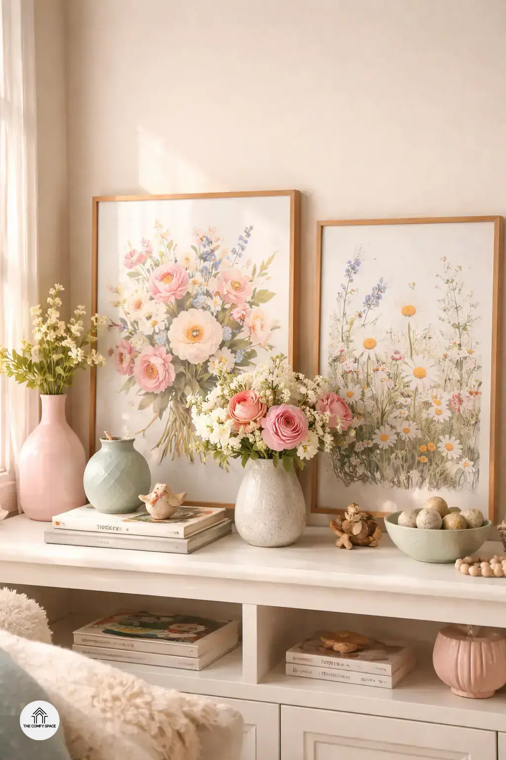Welcome Spring: Why Styling Your Shelves Matters