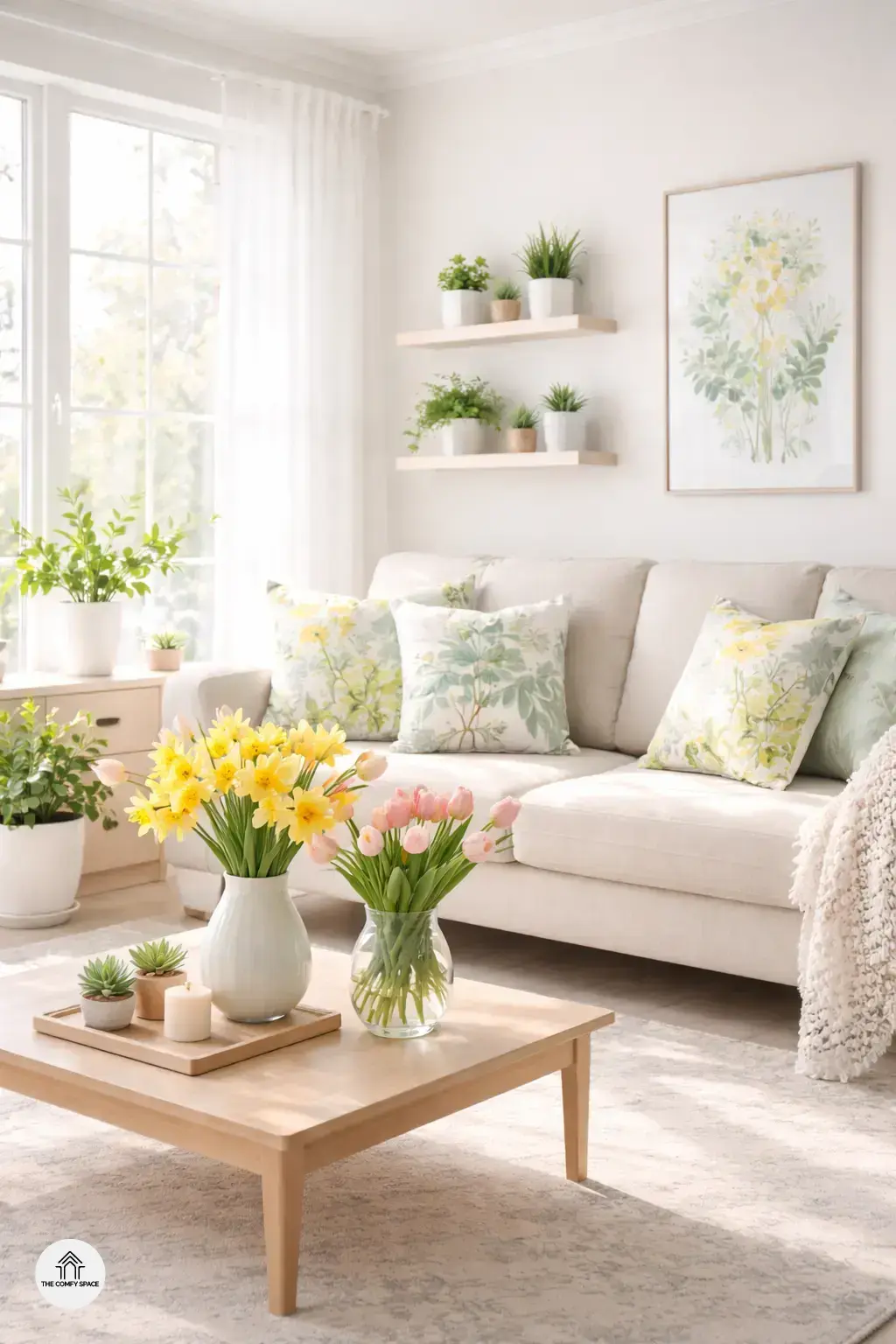 Bring Nature Inside with Fresh Florals and Greenery