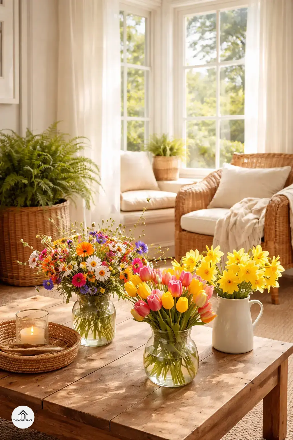 Welcome Spring with Fresh Florals and Natural Elements