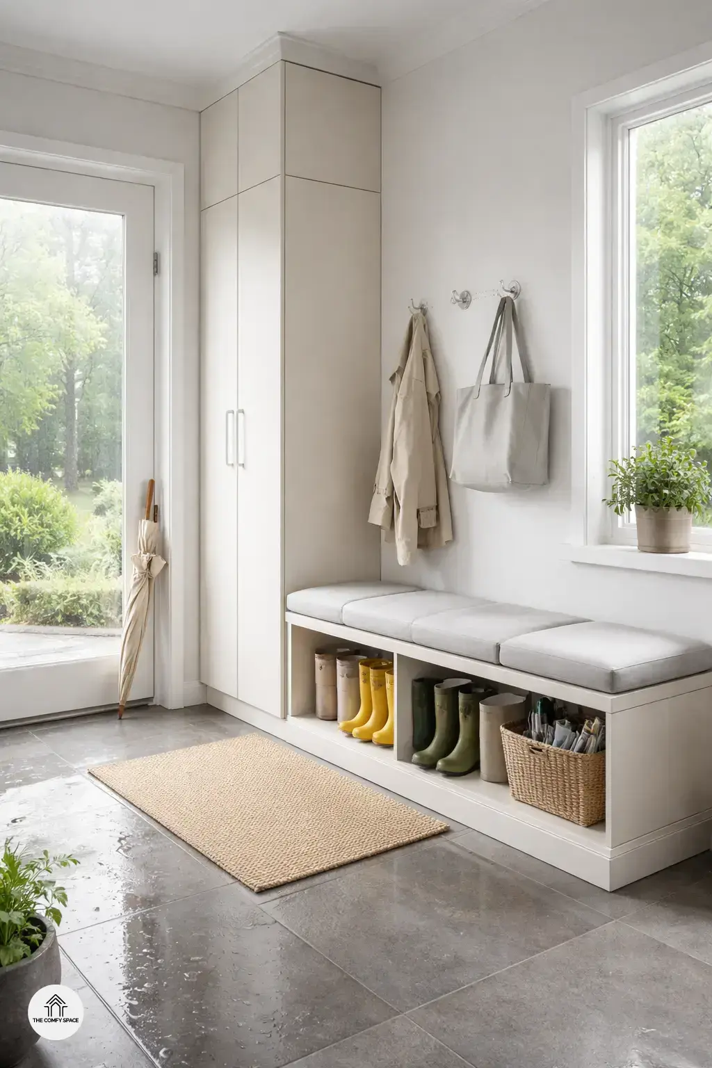 Incorporate Closed Storage Solutions