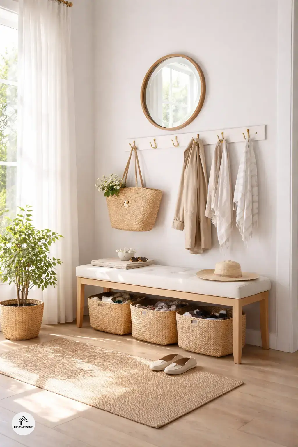Welcome Spring by Decluttering Your Entryway