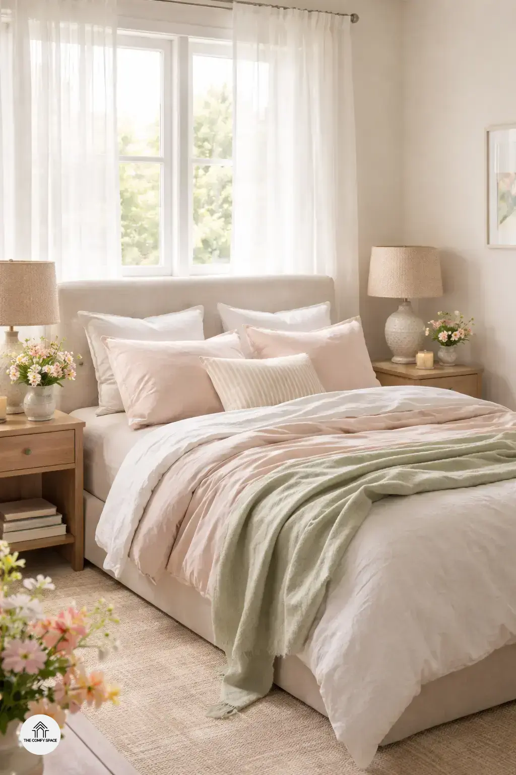 Welcome Spring with a Fresh and Cozy Guest Bedroom