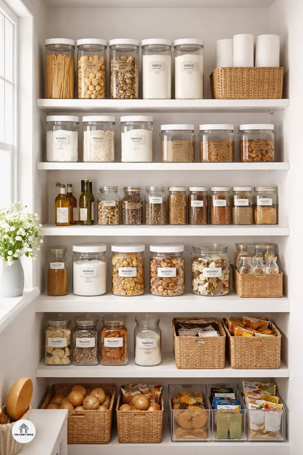 Use Clear Containers for Visibility and Freshness