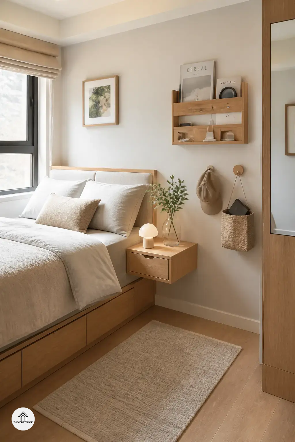 Bedroom Wall Ideas for a Clutter-Free Feel