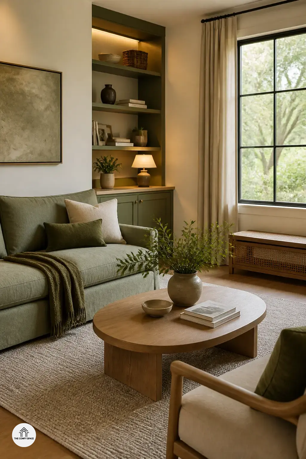 Moss, Olive, and Sage for a Fresh Organic Look