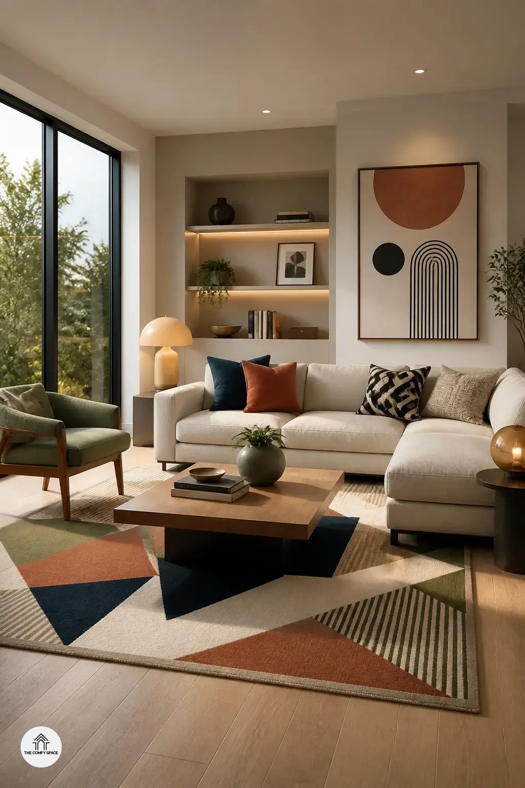 Why Bold Geometric Patterns Work So Well in Modern Interiors