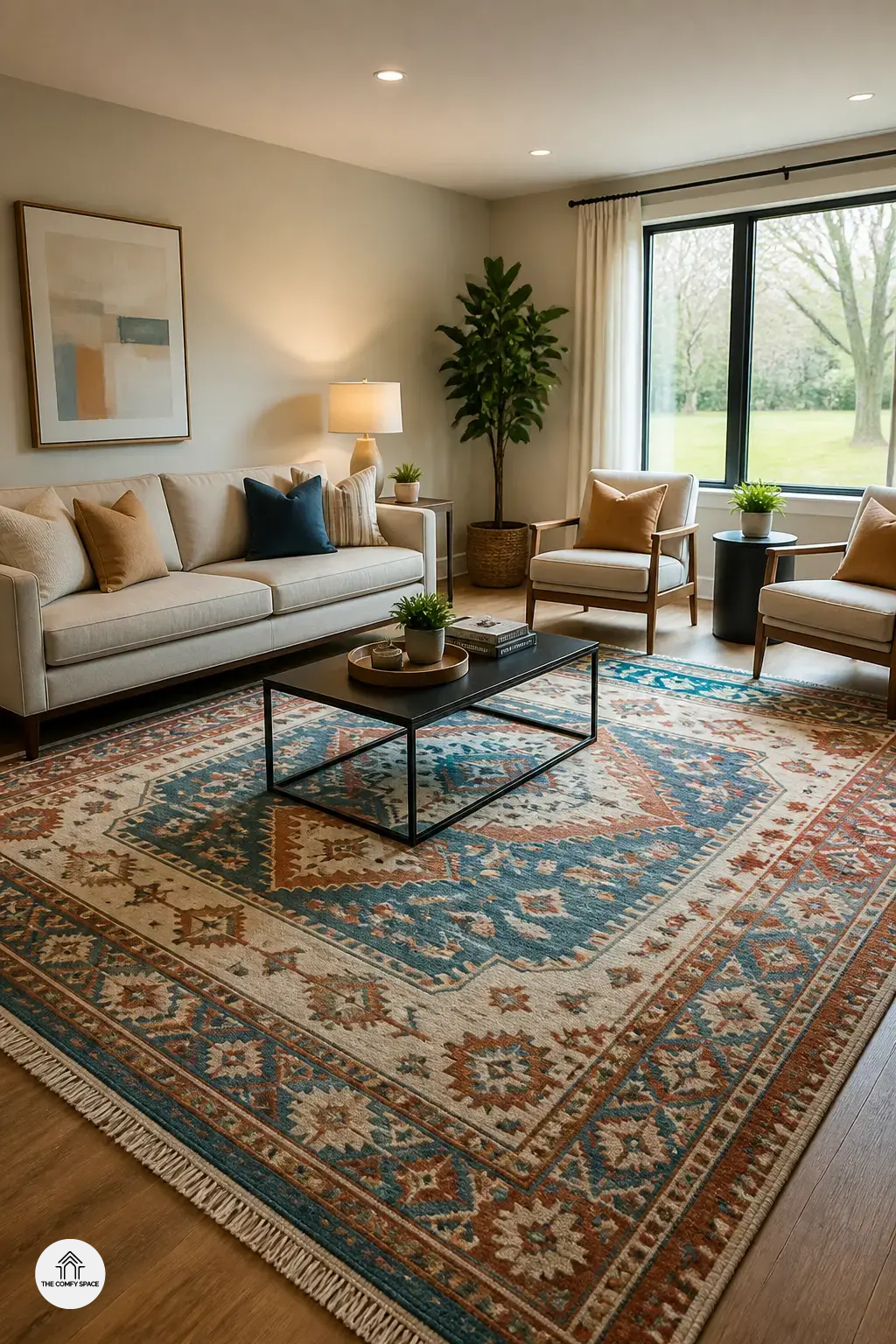 Why a Statement Rug Can Transform Your Living Room