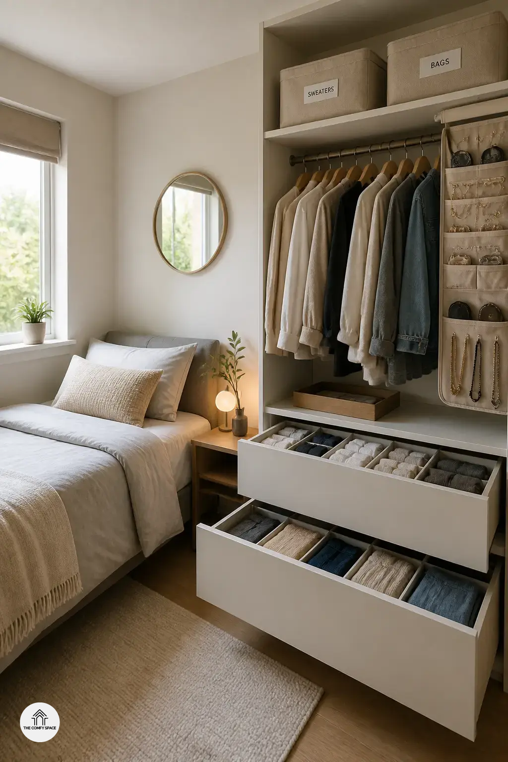 Use Smart Storage for Clothes and Accessories