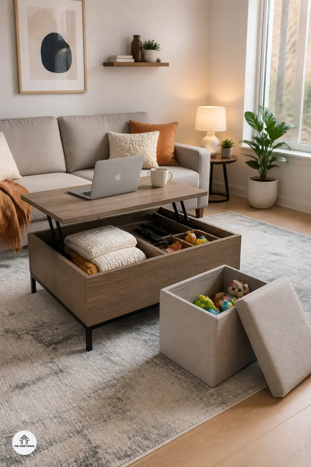 Coffee Tables, Ottomans, and Hidden Storage Heroes