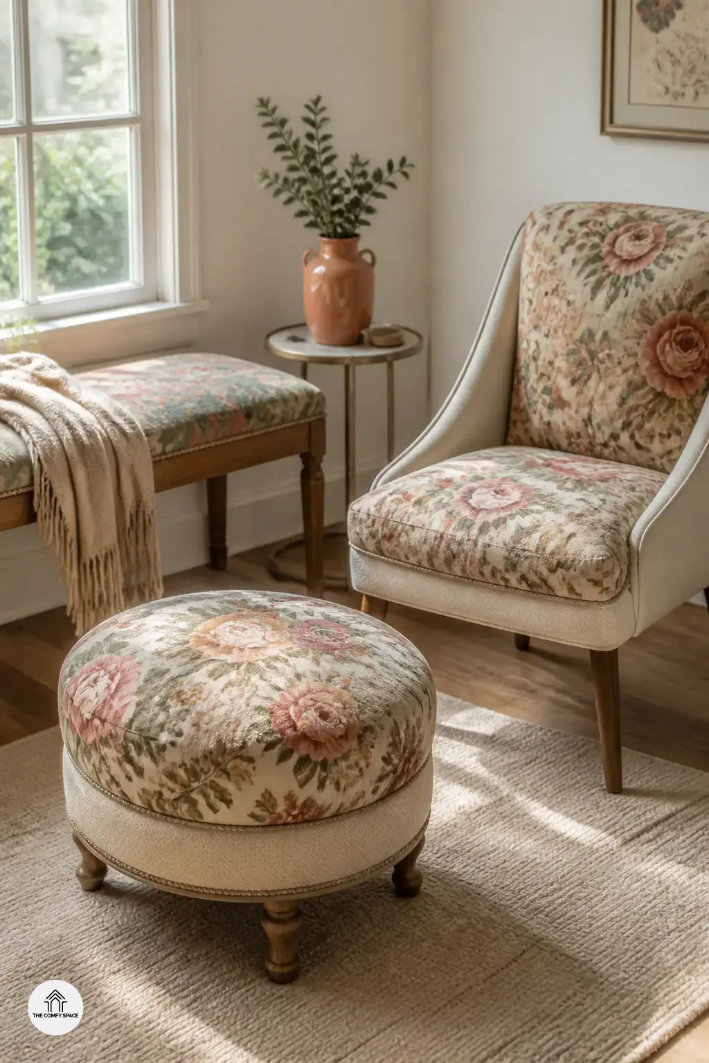 Create Upholstery Accents for Chairs and Ottomans