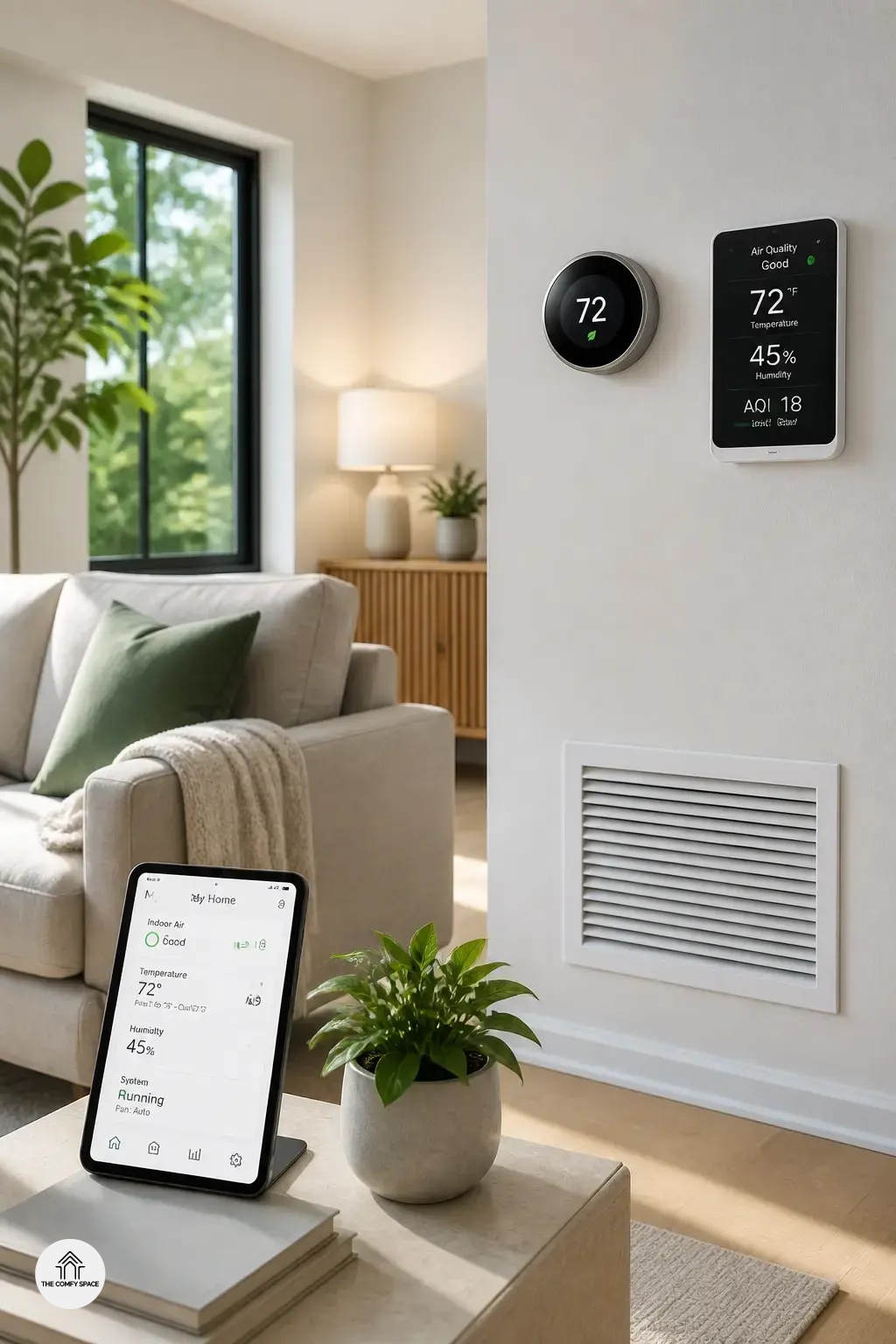 Try Smart Thermostats and Air Monitoring Devices