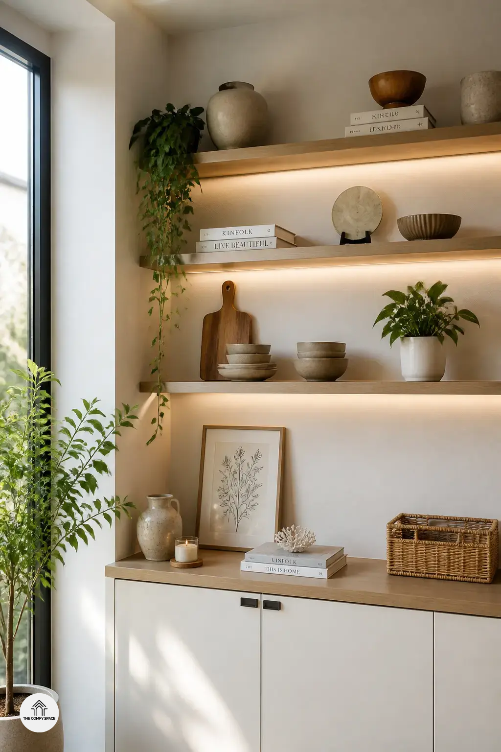 Open Shelving That Looks Styled, Not Stressed
