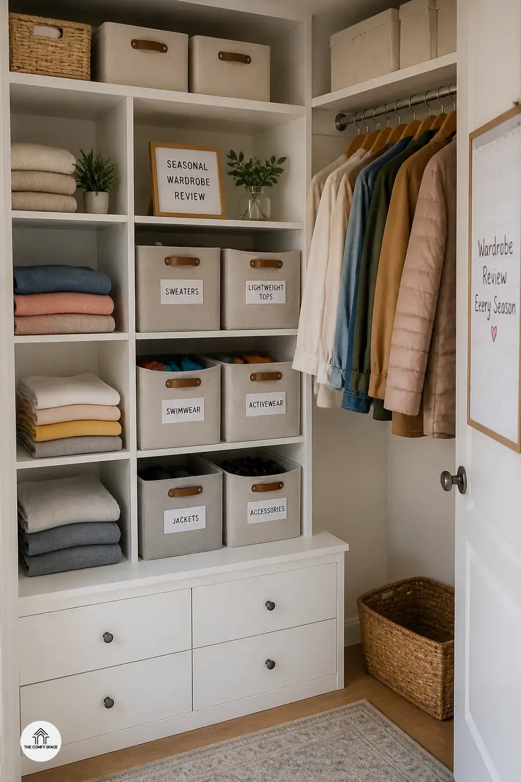 Keeping Seasonal Clothing Organized All Year Long