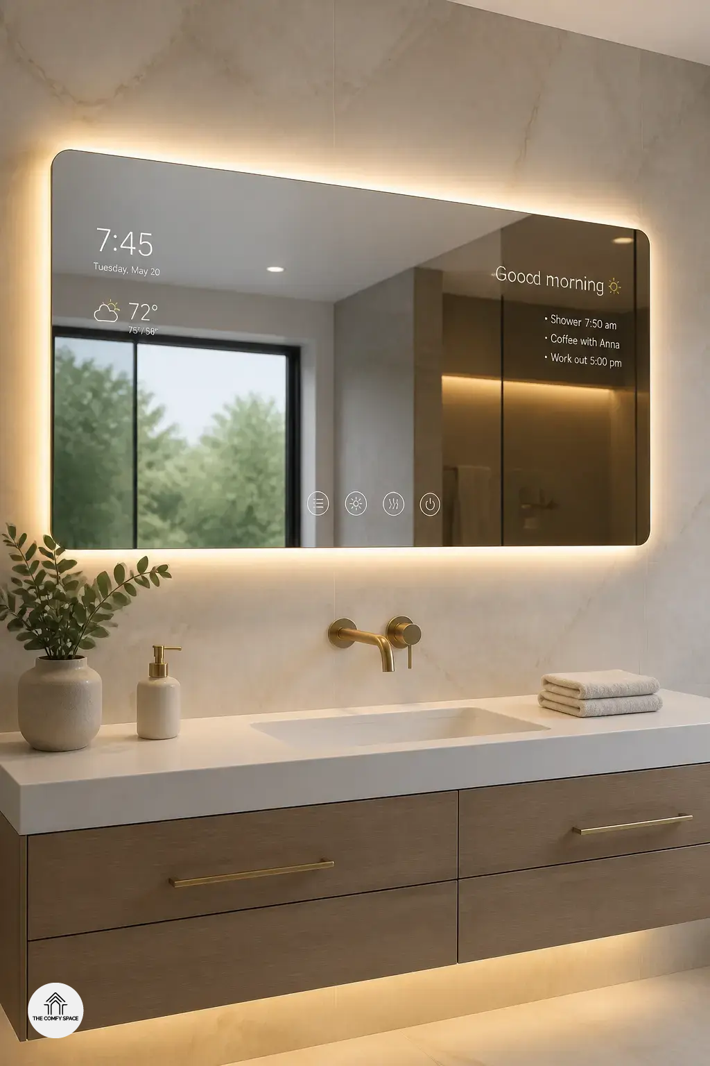 Smart Mirror Design Tips for a Better Bathroom Look