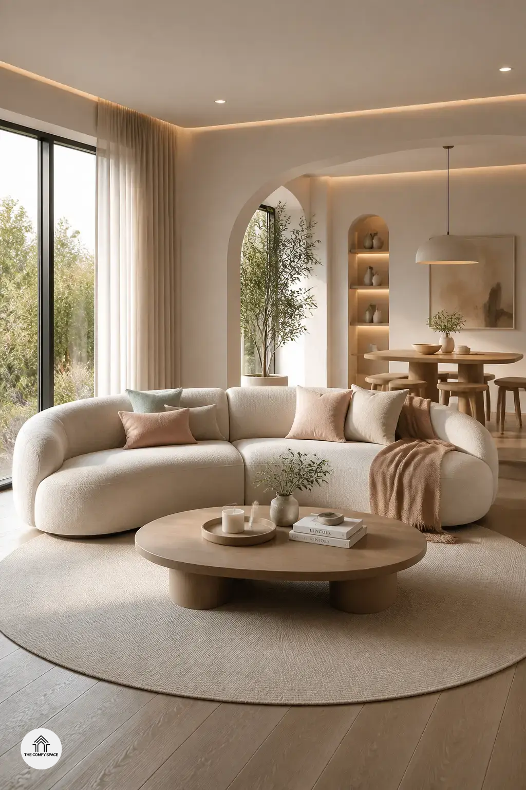 Style the Coffee Table and Rug the Smart Way