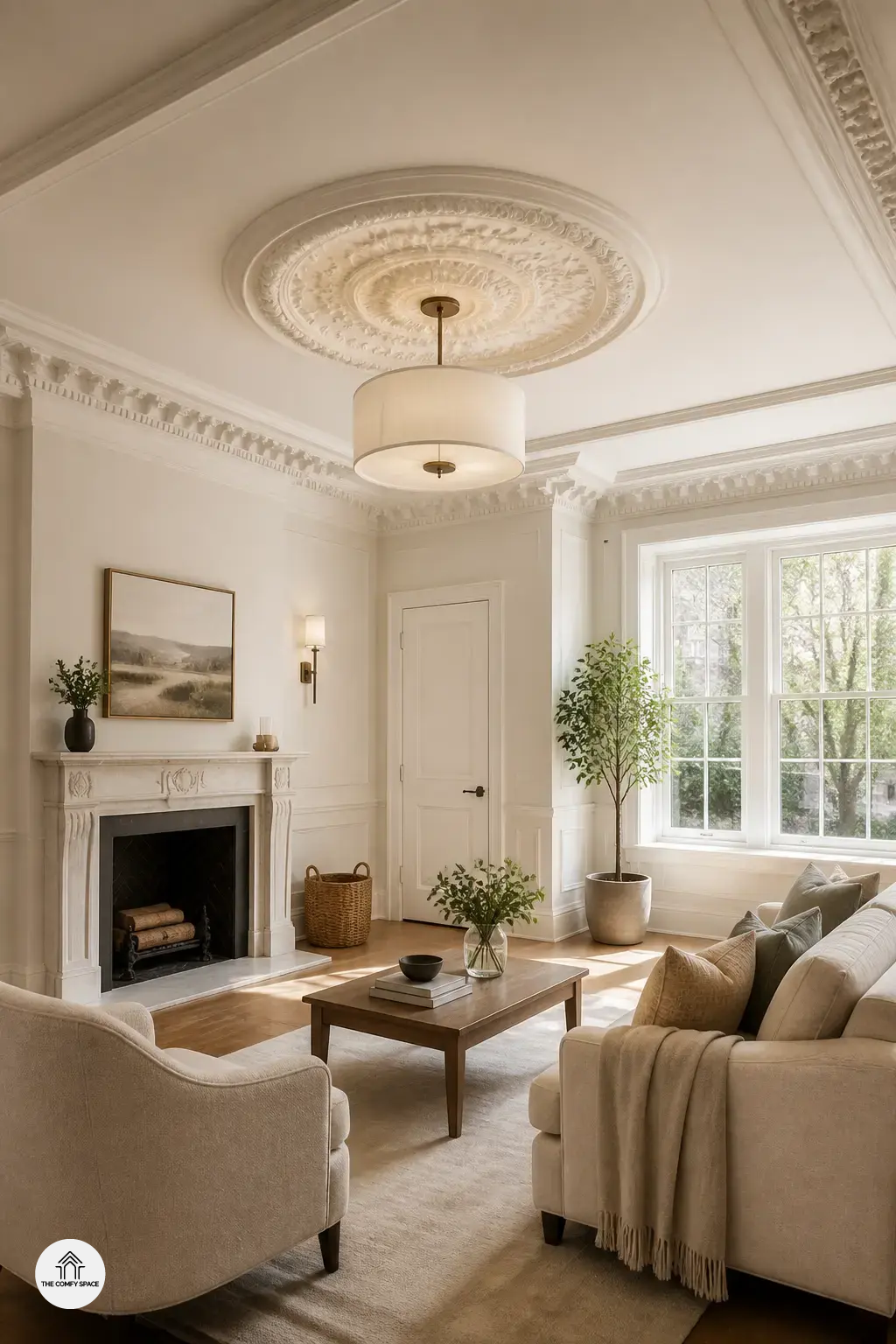 A Simple Way to Give a Ceiling More Personality