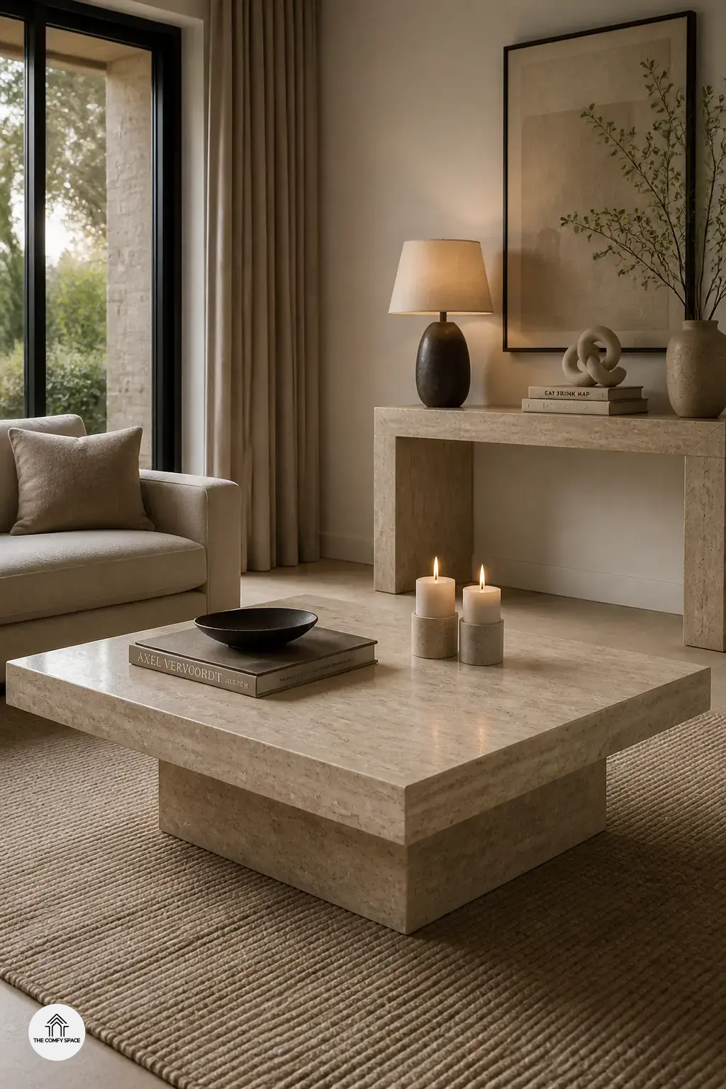 Use Travertine in Furniture and Decor