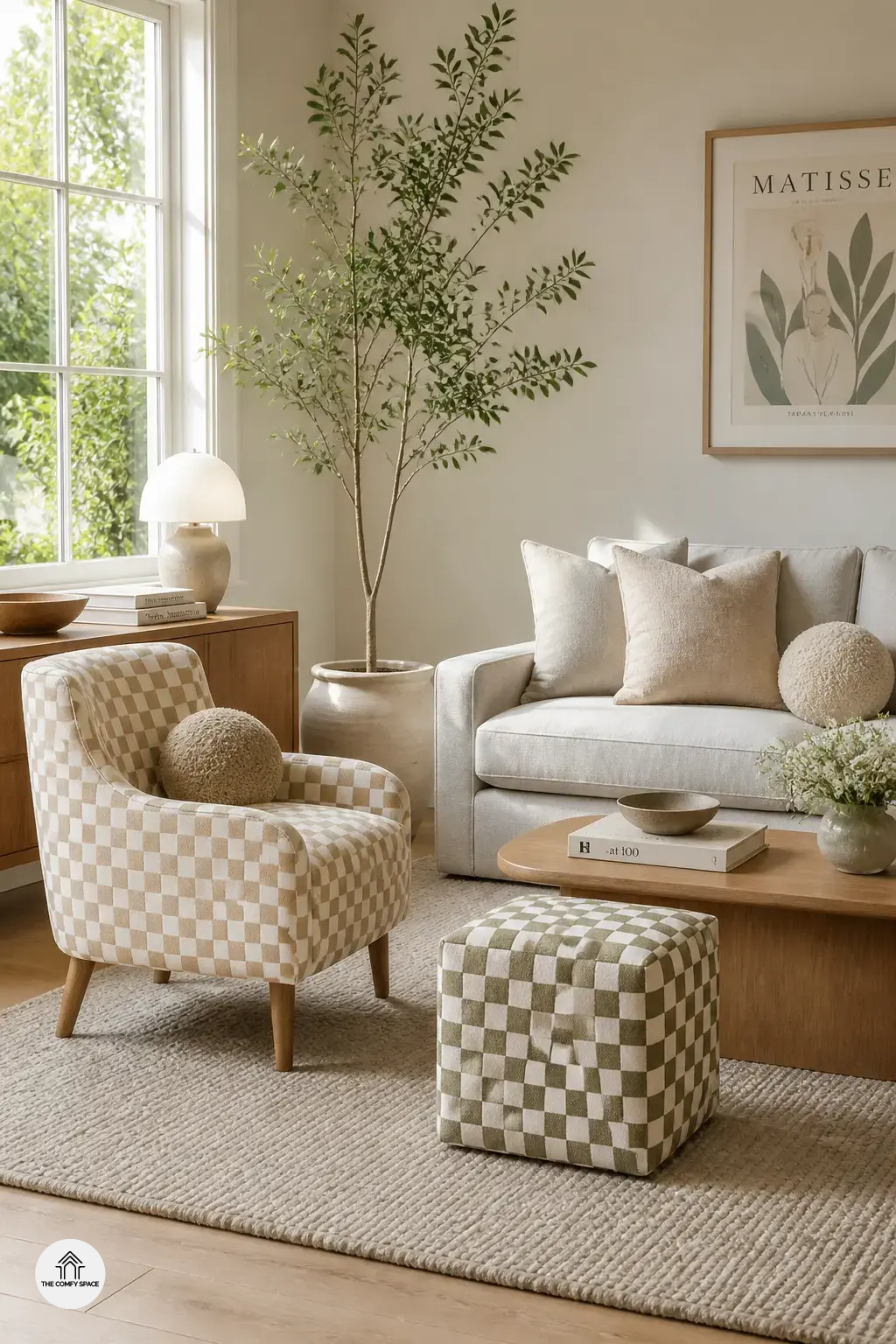 Using Checkerboard in Furniture and Upholstery
