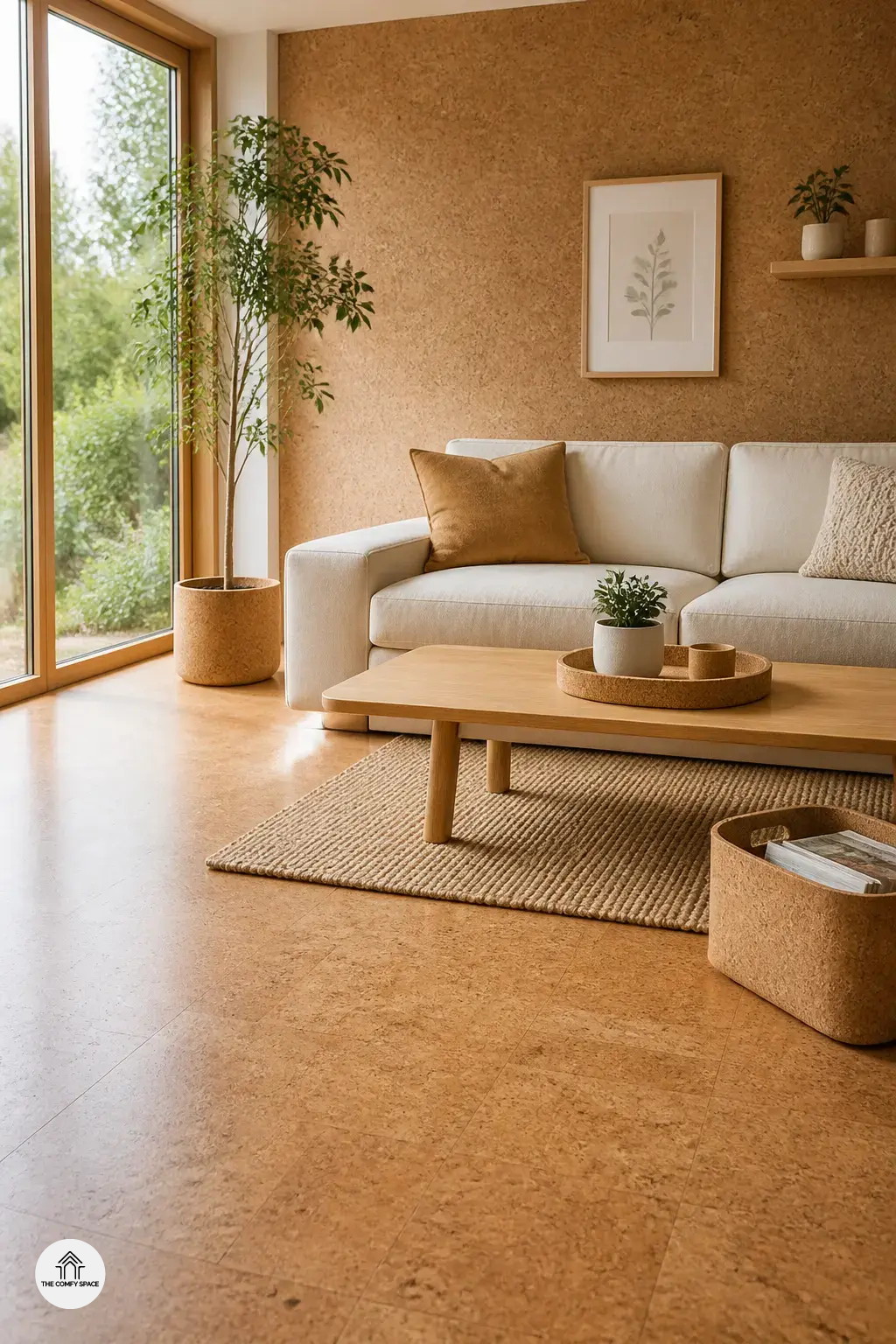 Stylish Cork Flooring Ideas for Comfortable Living